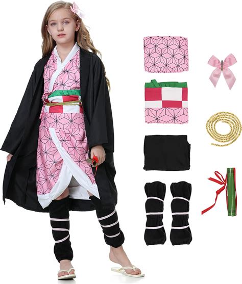 demon slayer costume amazon|demon slayer kimono cosplay.